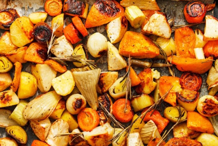 Freeze Roasted Butternut Squash