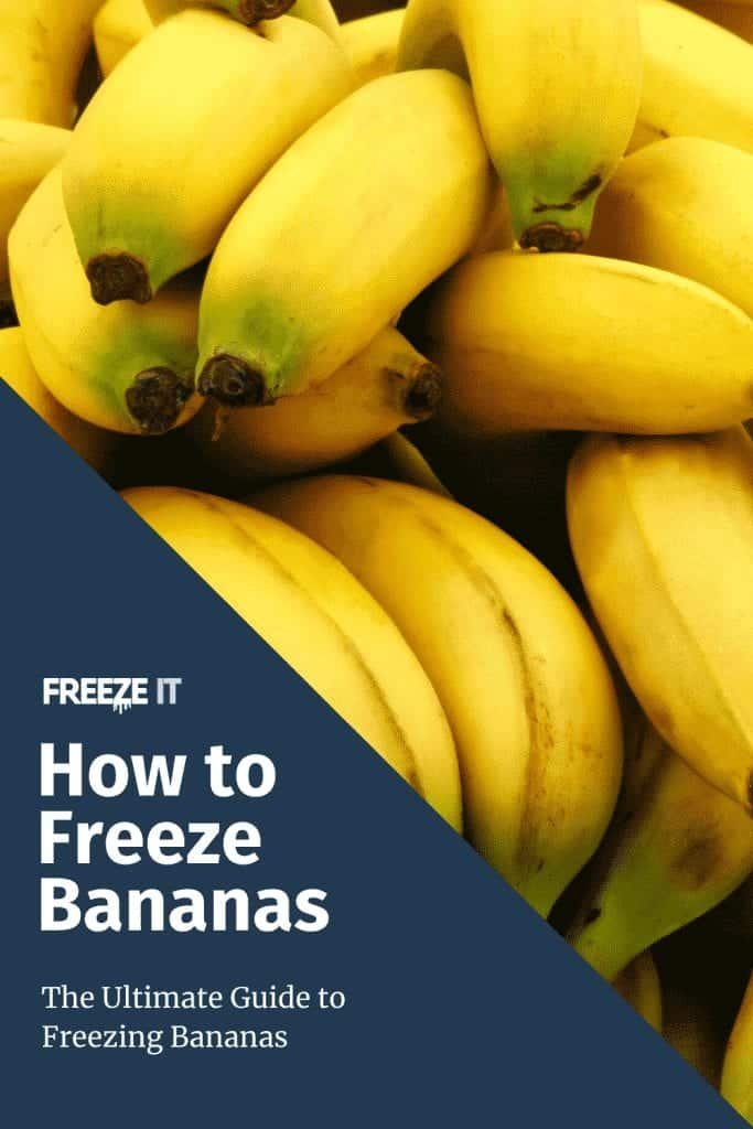 Freeze bananas using this simple method.