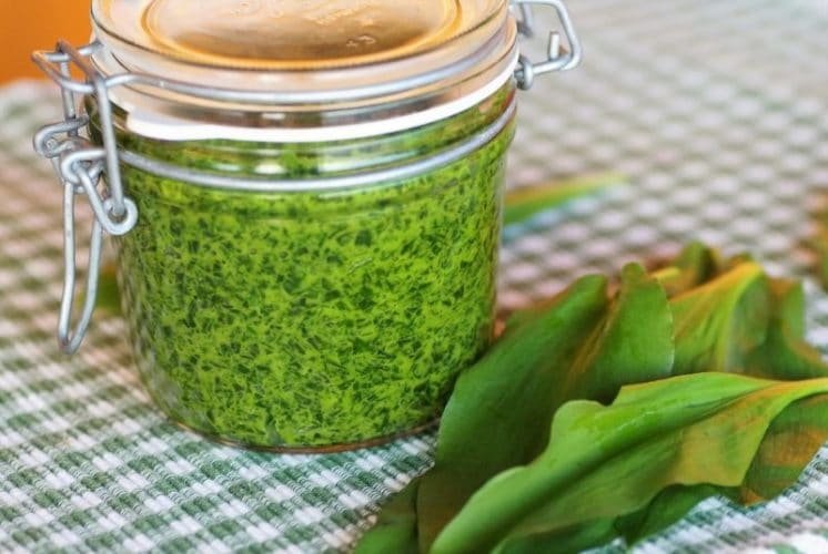 How to Freeze Wild Garlic Pesto