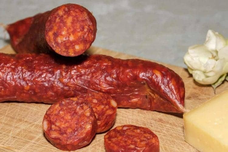 Freeze Sliced Chorizo