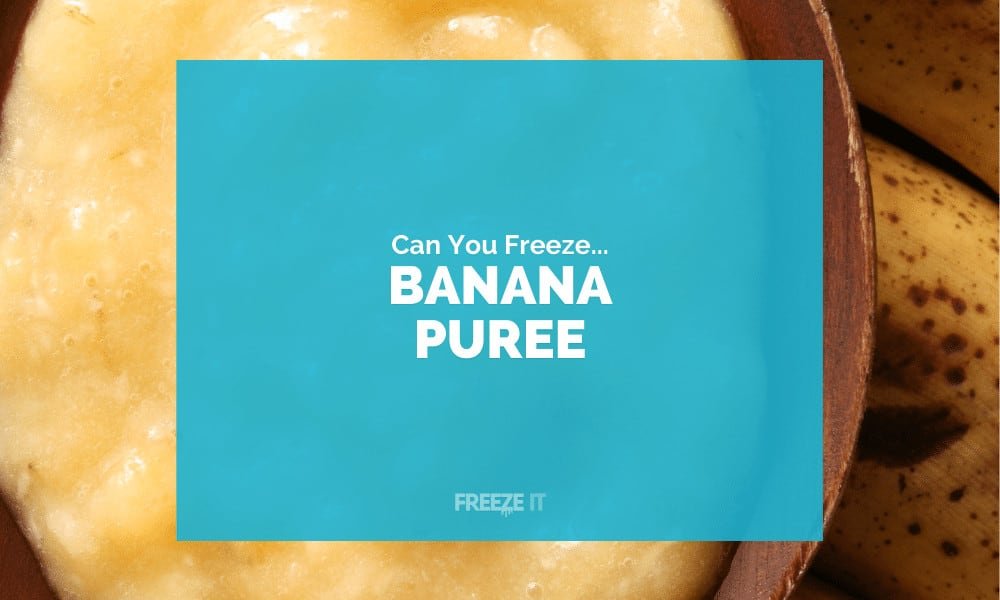 Can You Freeze Banana Puree