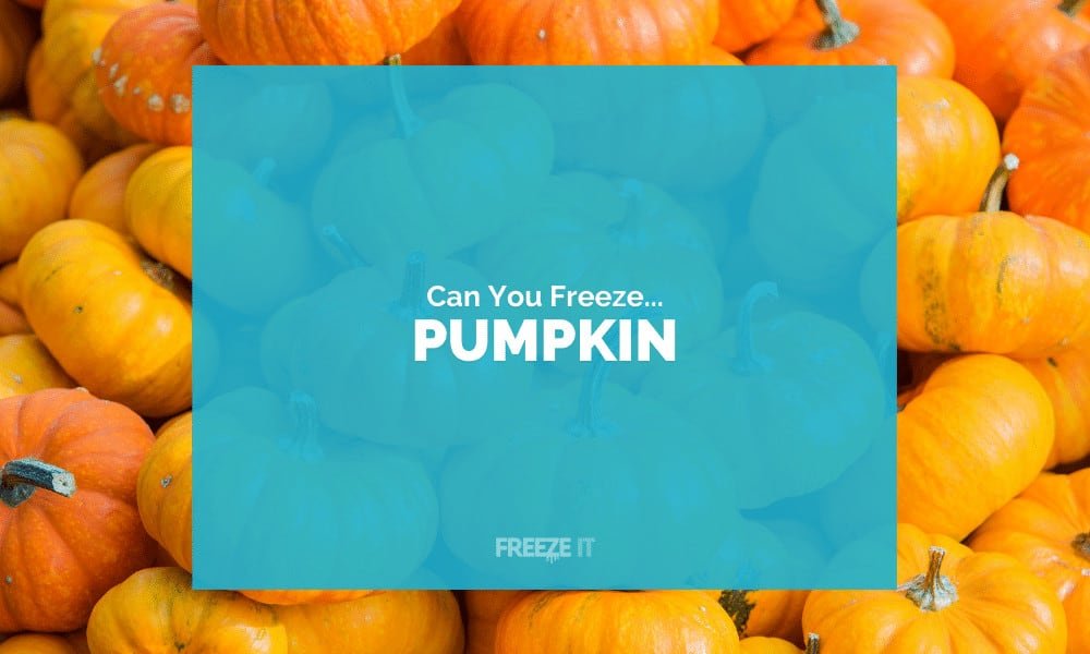 Can You Freeze Pumpkins