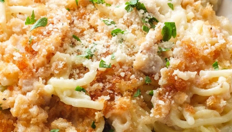 Breadcrumbs Pasta Bake Freezer scaled