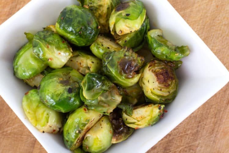 Freeze Roasted Brussel Sprouts