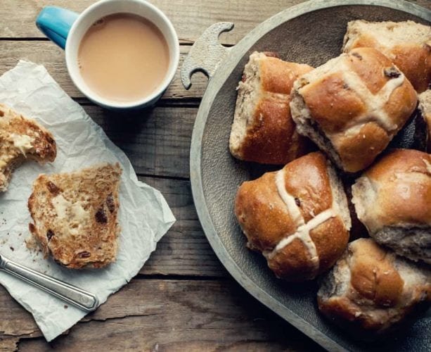 freeze hot cross buns