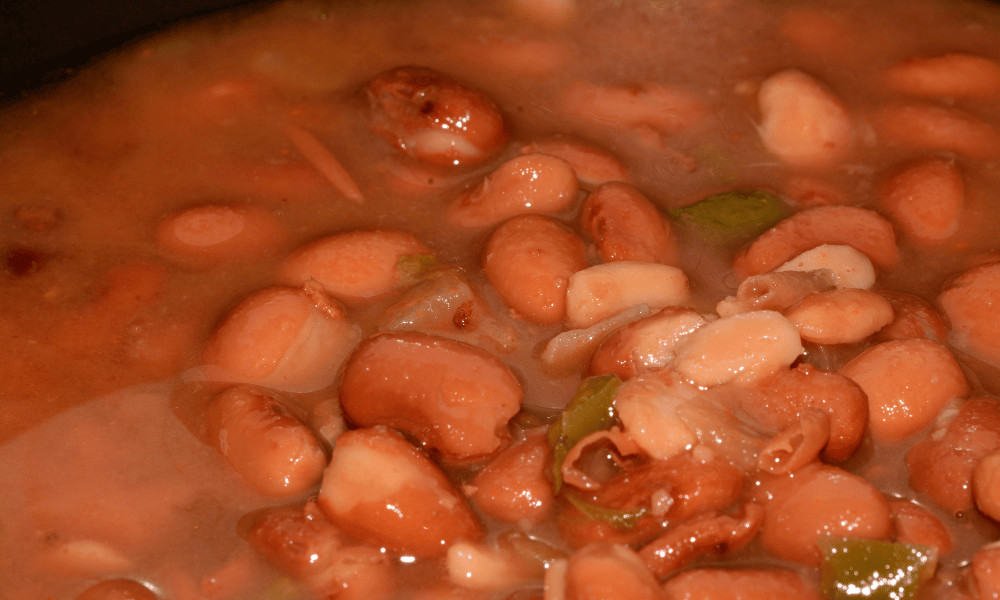 Cooked Charro Beans