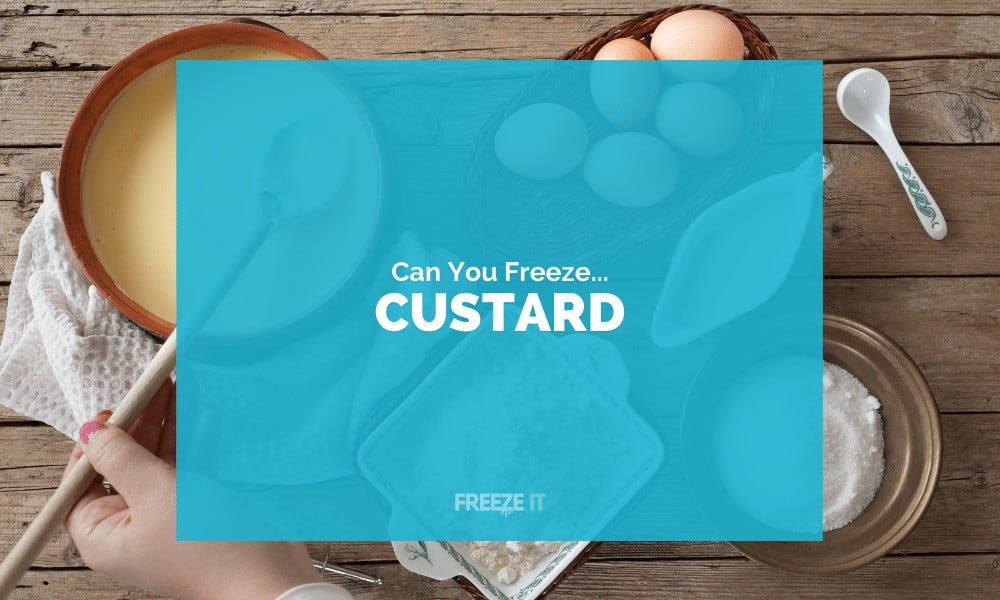 Can You Freeze Custard