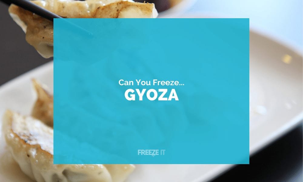 Can You Freeze Gyoza