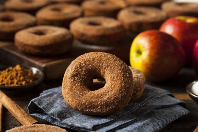 Freeze Apple Cider Doughnuts