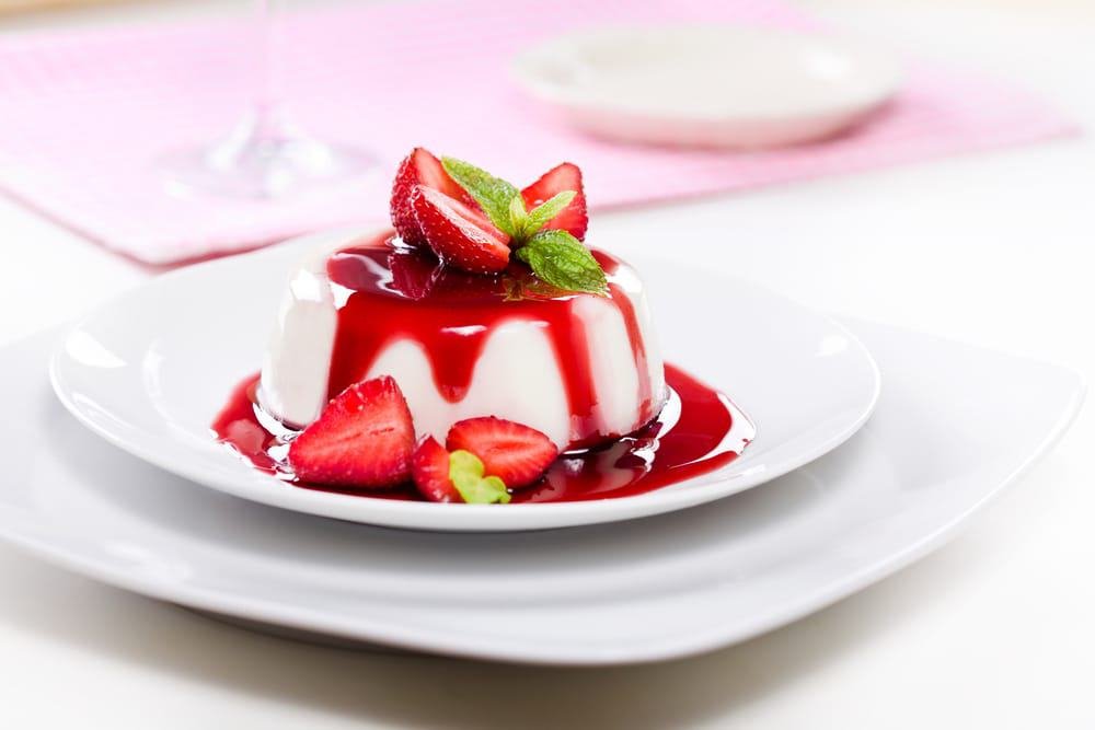 Avoid Freezing Panna Cotta Toppings