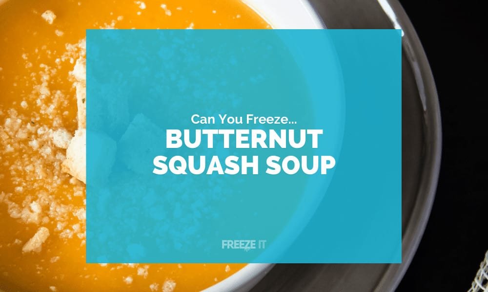 Can You Freeze Butternut Squash Soup