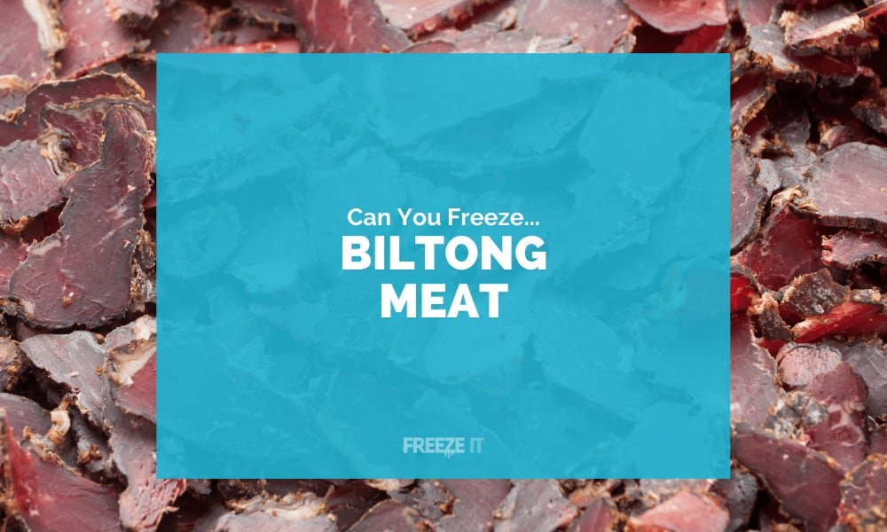 Can You Freeze Biltong Meat