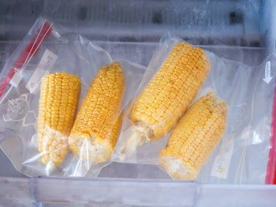 Freeze Corn on the Cob