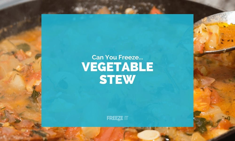 Can You Freeze Vegetable Stew