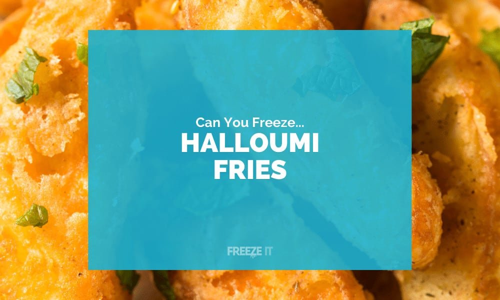 Can You Freeze Halloumi Fries? [3 VITAL Tips] | Freeze It