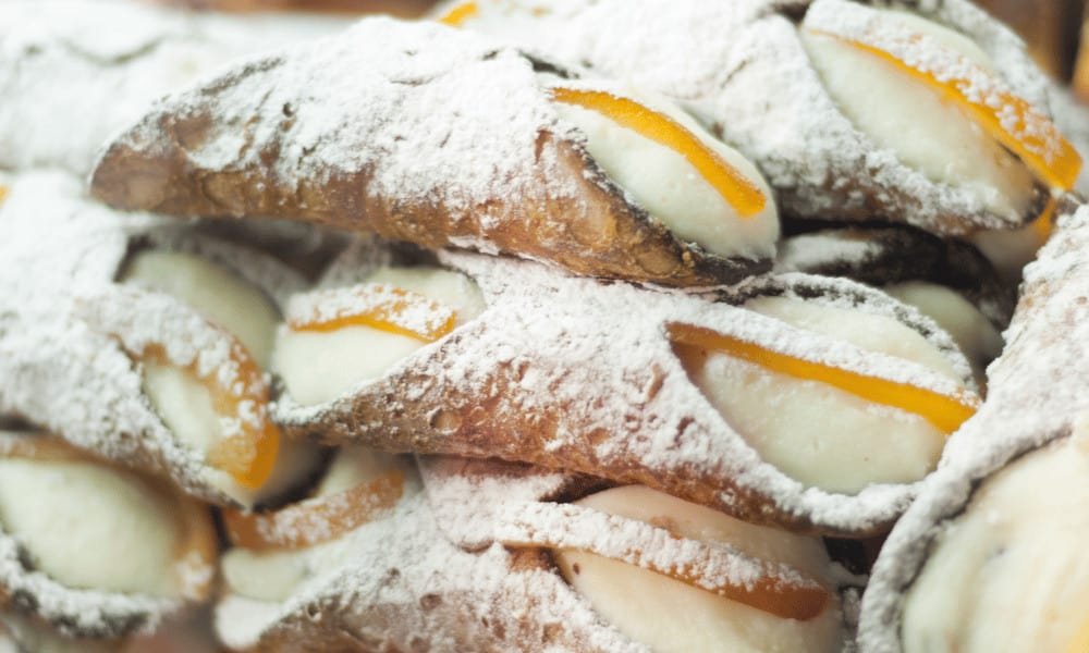 Freeze Assembled Cannolis