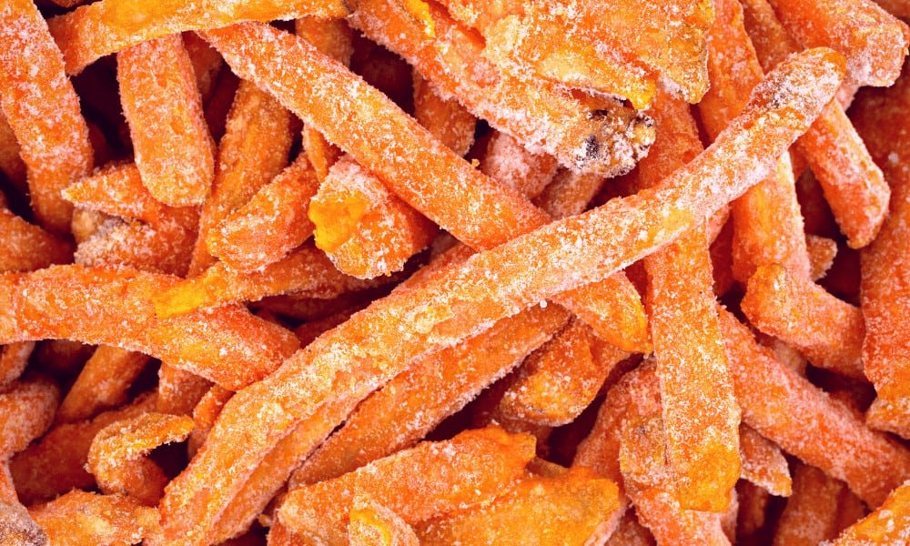 Freeze Sweet Potatoes