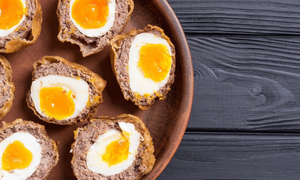 Perfect Yolk Centre in a Scotch Egg