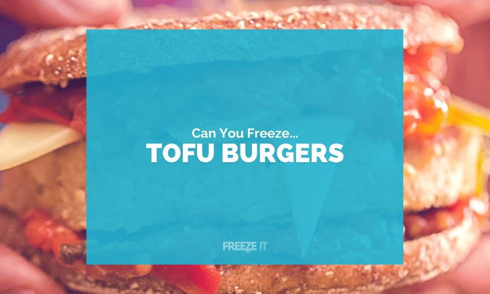 Can You Freeze Tofu Burgers