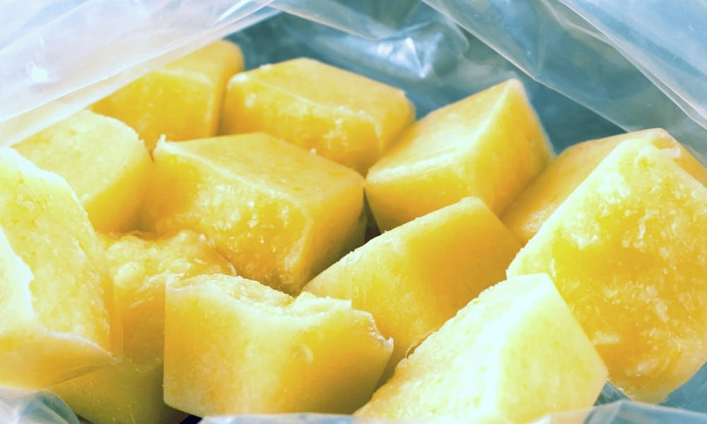 Frozen Lemon Curd Cubes