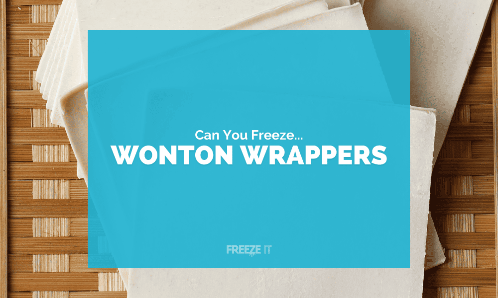 Can You Freeze Wonton Wrappers