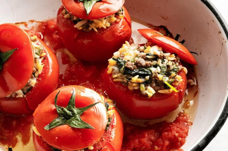 Freezer-Friendly Stuffed Tomatoes Recipe