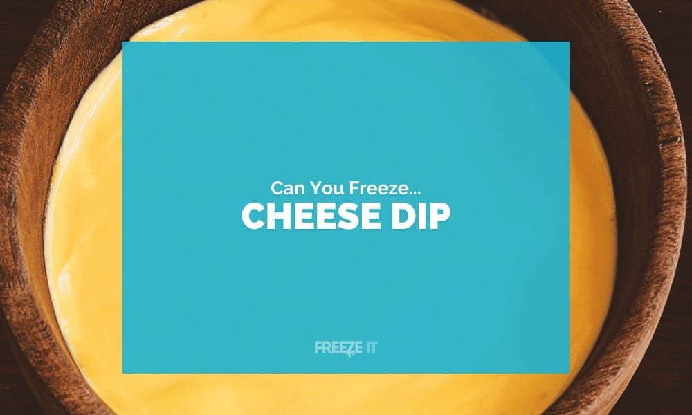 Can You Freeze Cheese Dip