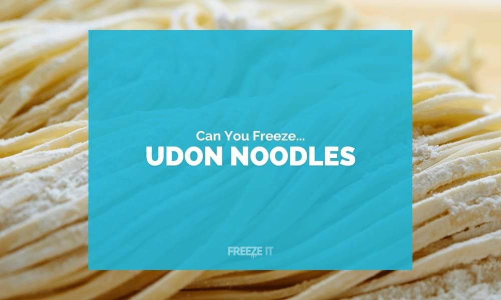 Can You Freeze Udon Noodles