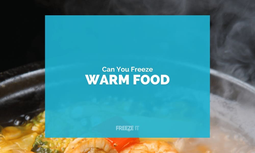 Can You Put Warm Food in the Freezer