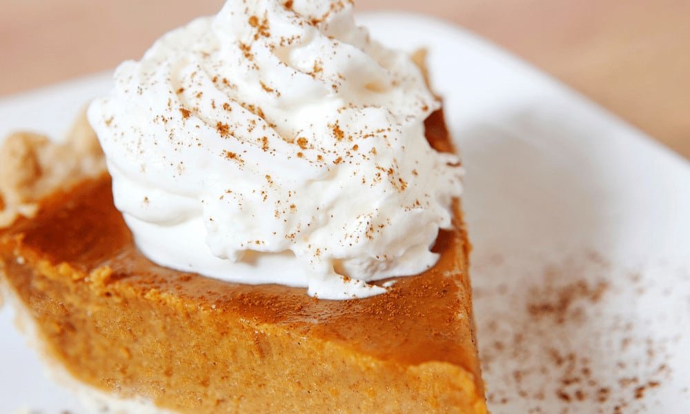 Cream on Pumpkin Pie