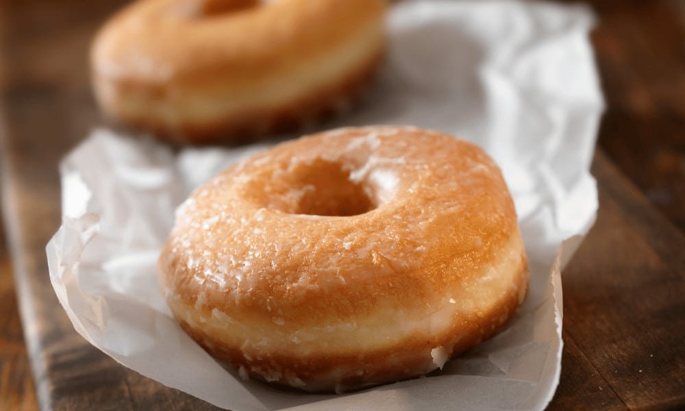 Glazed Krispy Kreme Doughnut