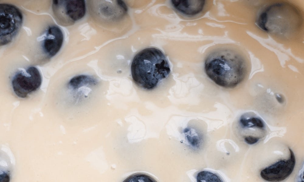 Blueberry Muffin Batter