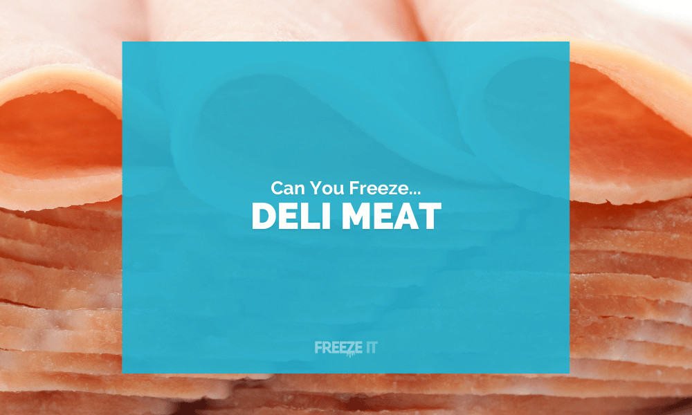 Can You Freeze Deli Meat