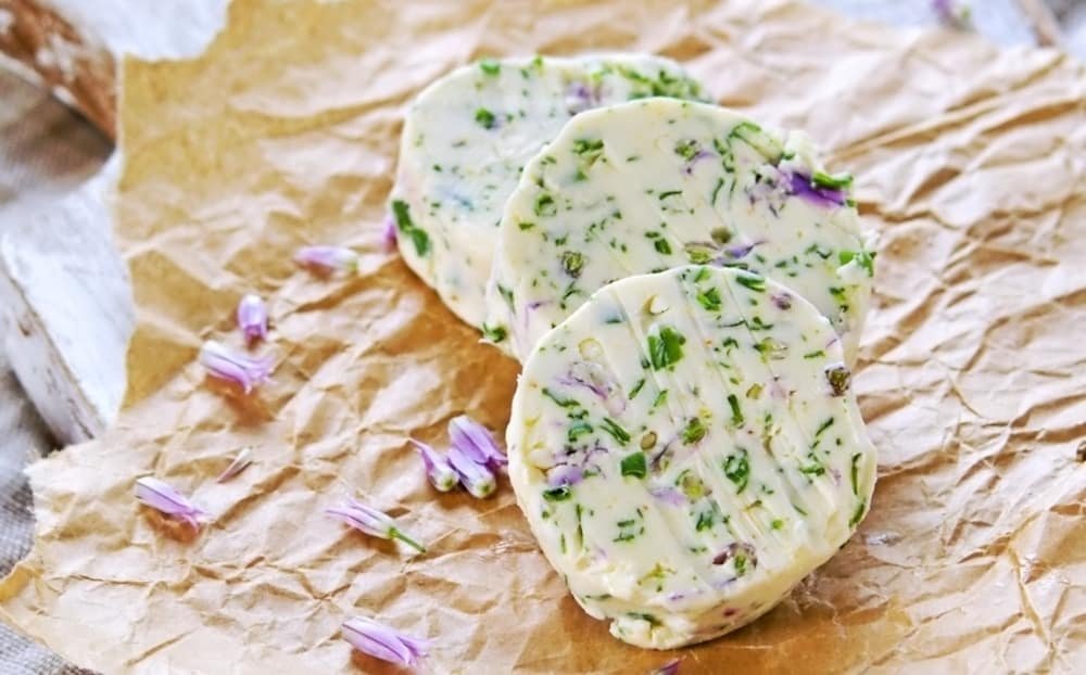 Chive Flower Butter