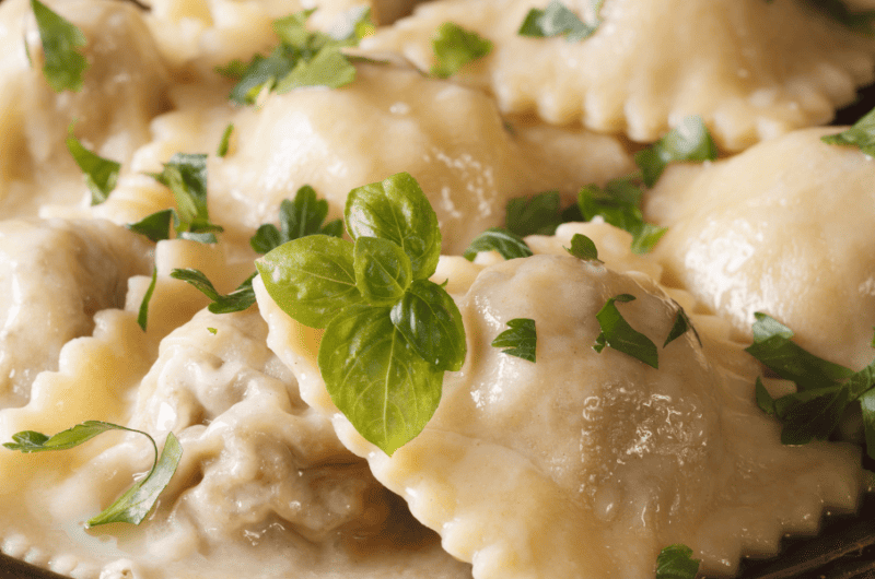 Freezer Spinach and Ricotta Ravioli Recipe