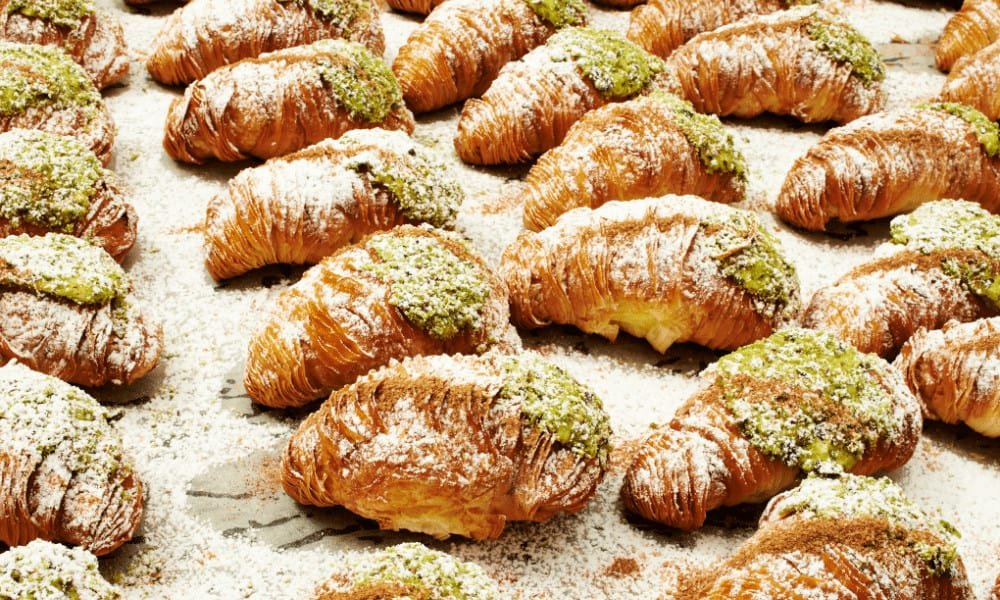 Pistachio Sfogliatelle