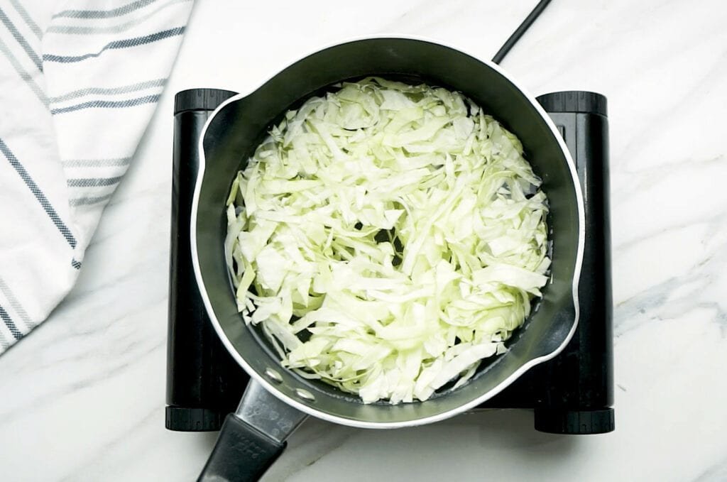 Blanch Cabbage