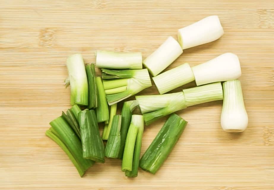 Chopped Leeks for the Freezer