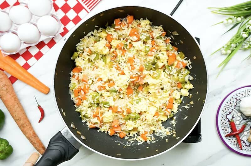 Freezer-Friendly Vegetable Rice Recipe