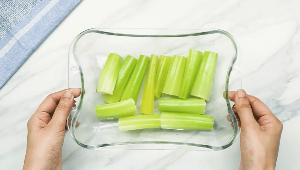 Flash Freeze Celery