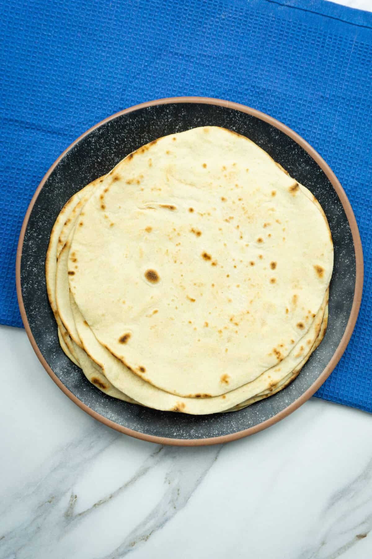 Vegan 3 Ingredient Flatbreads