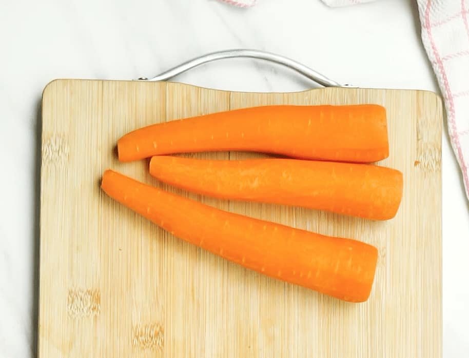 Whole Carrots for Freezing