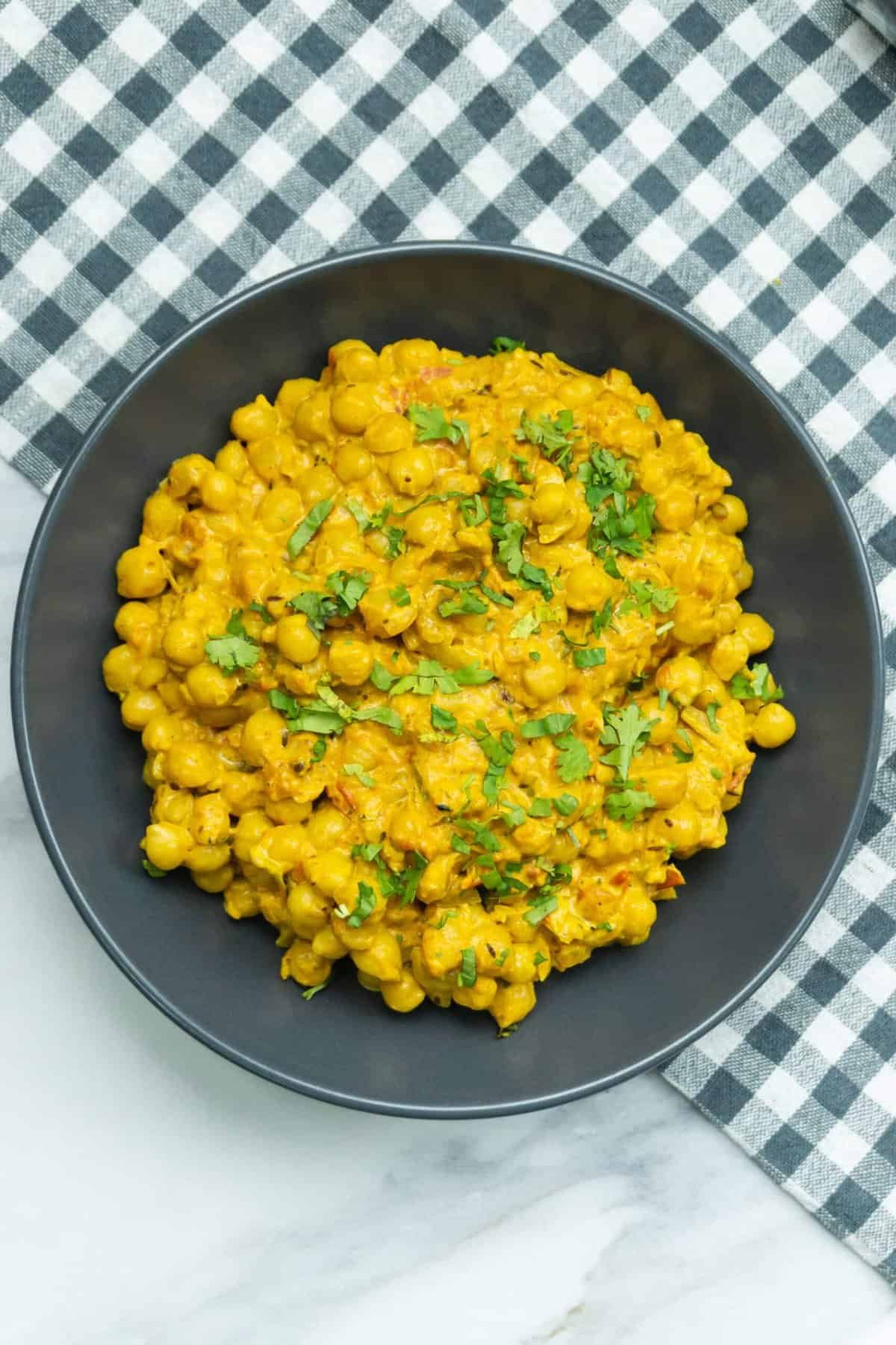 Creamy Chana Masala