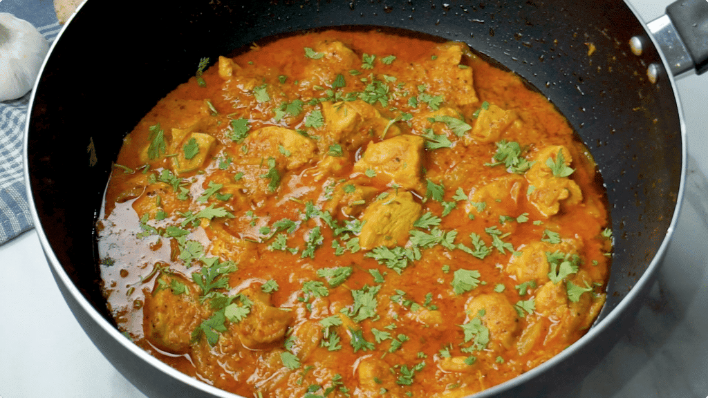 Garnish with Fresh Coriander