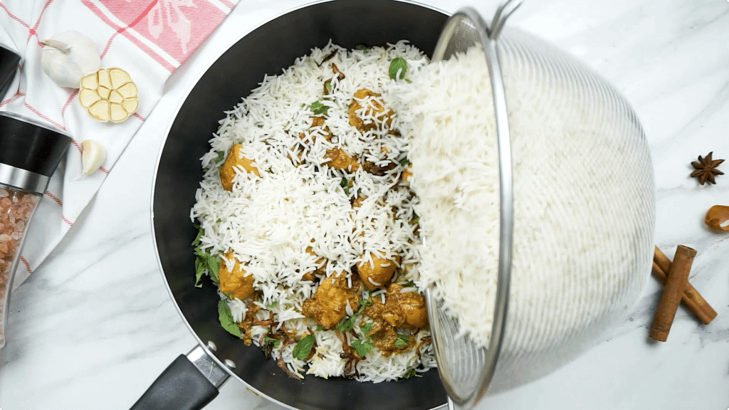 Layer Biryani Ingredients