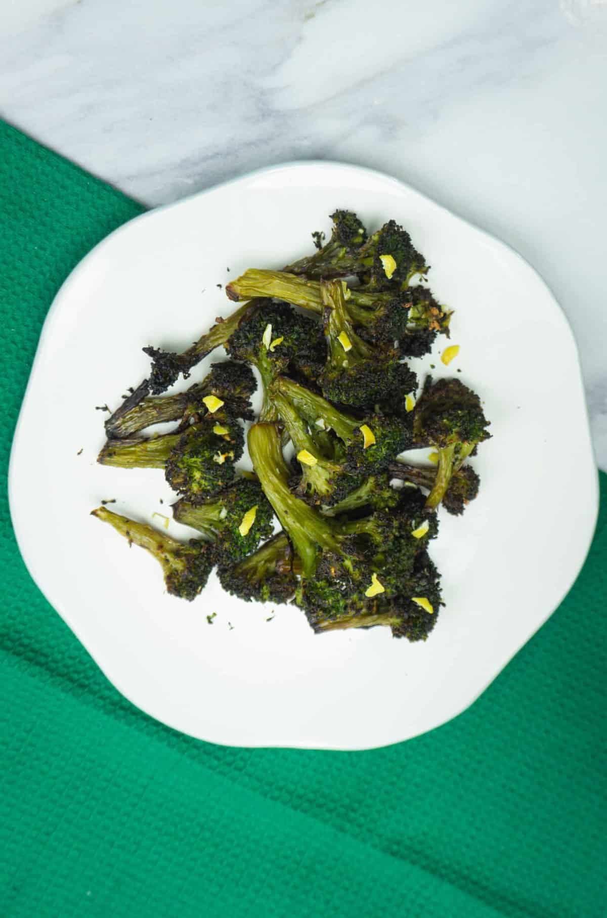 Roasted Broccoli From Frozen