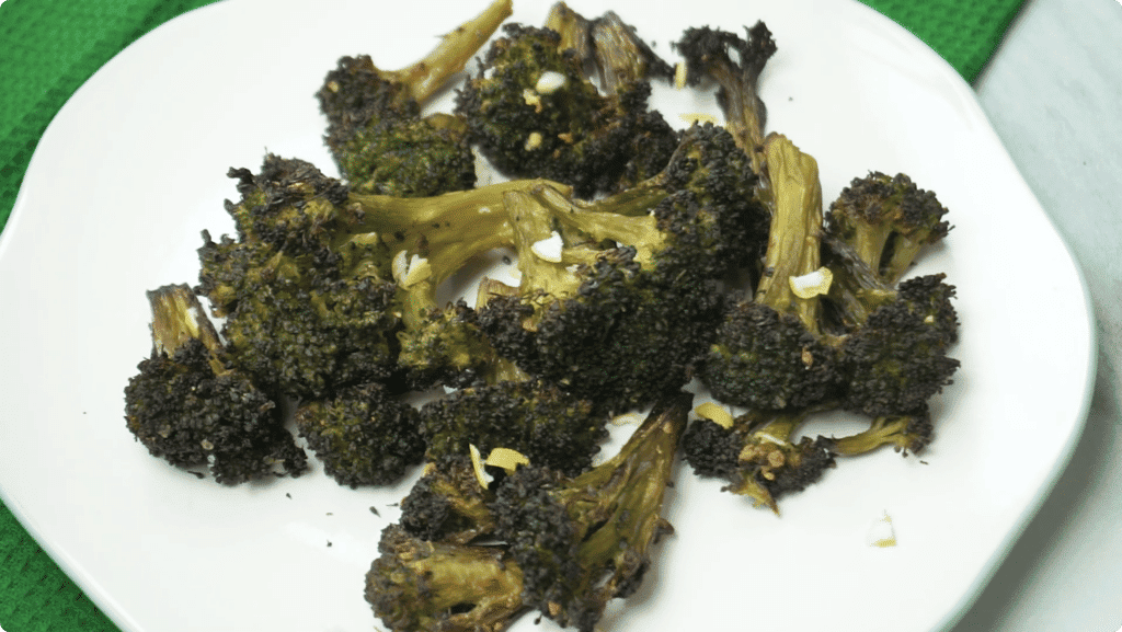 Serve Frozen Broccoli Roasted