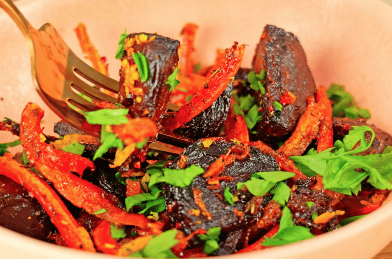 Honey Roasted Beets and Carrots Recipe