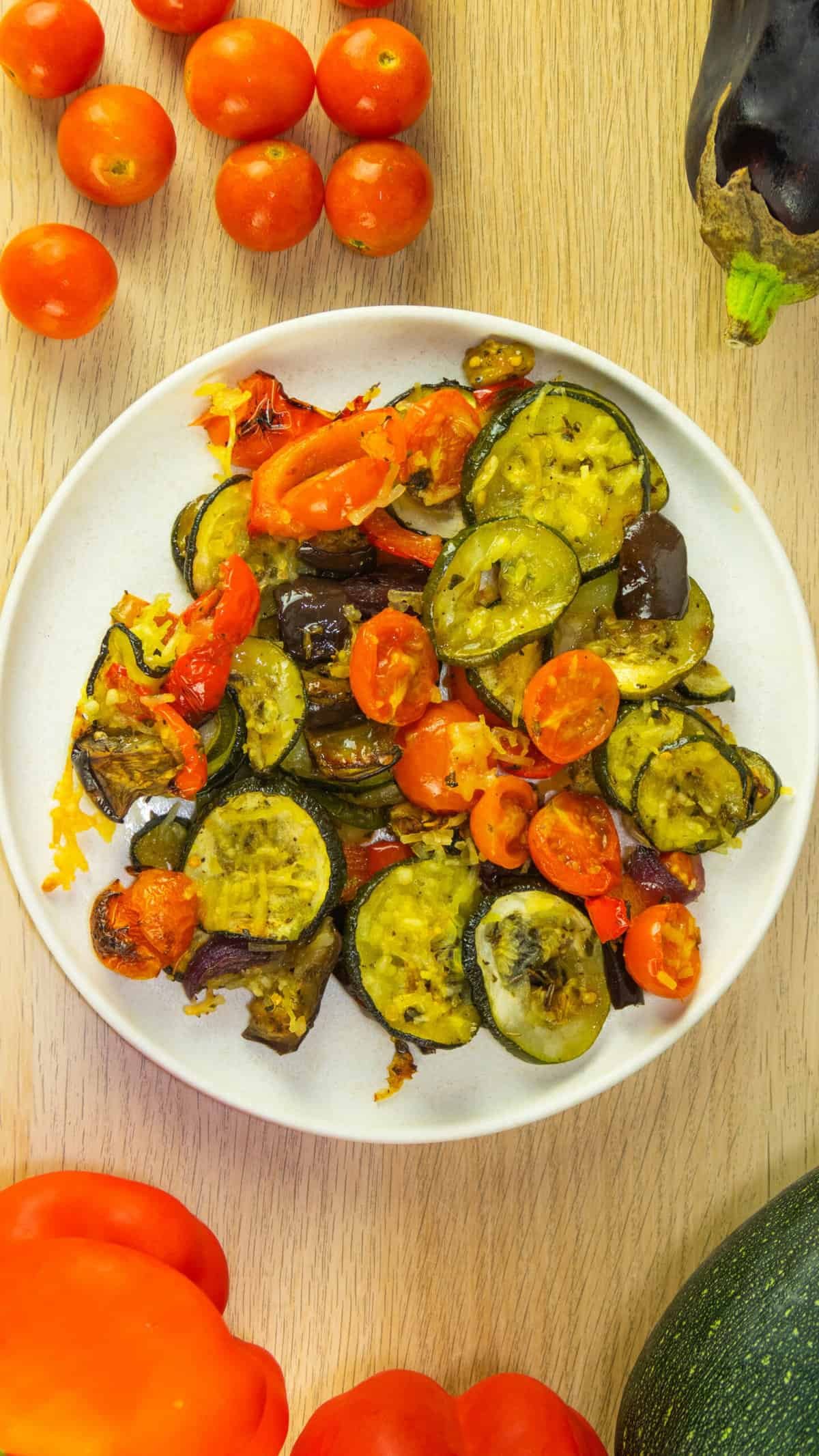 Simple Veggie Bake by Freeze It plated verticle