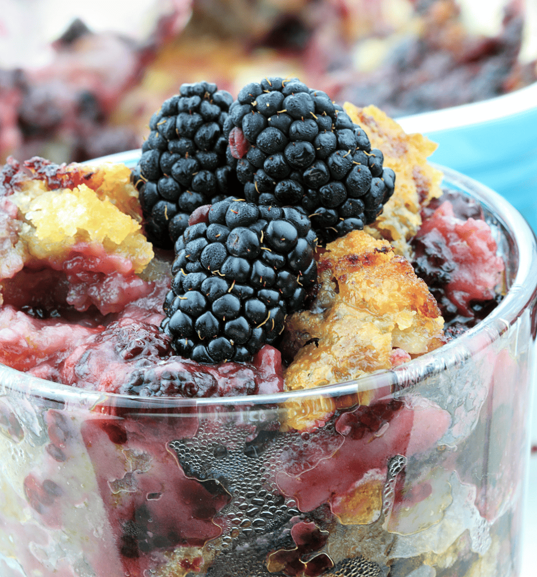 Blackberry Cobbler Freeze It